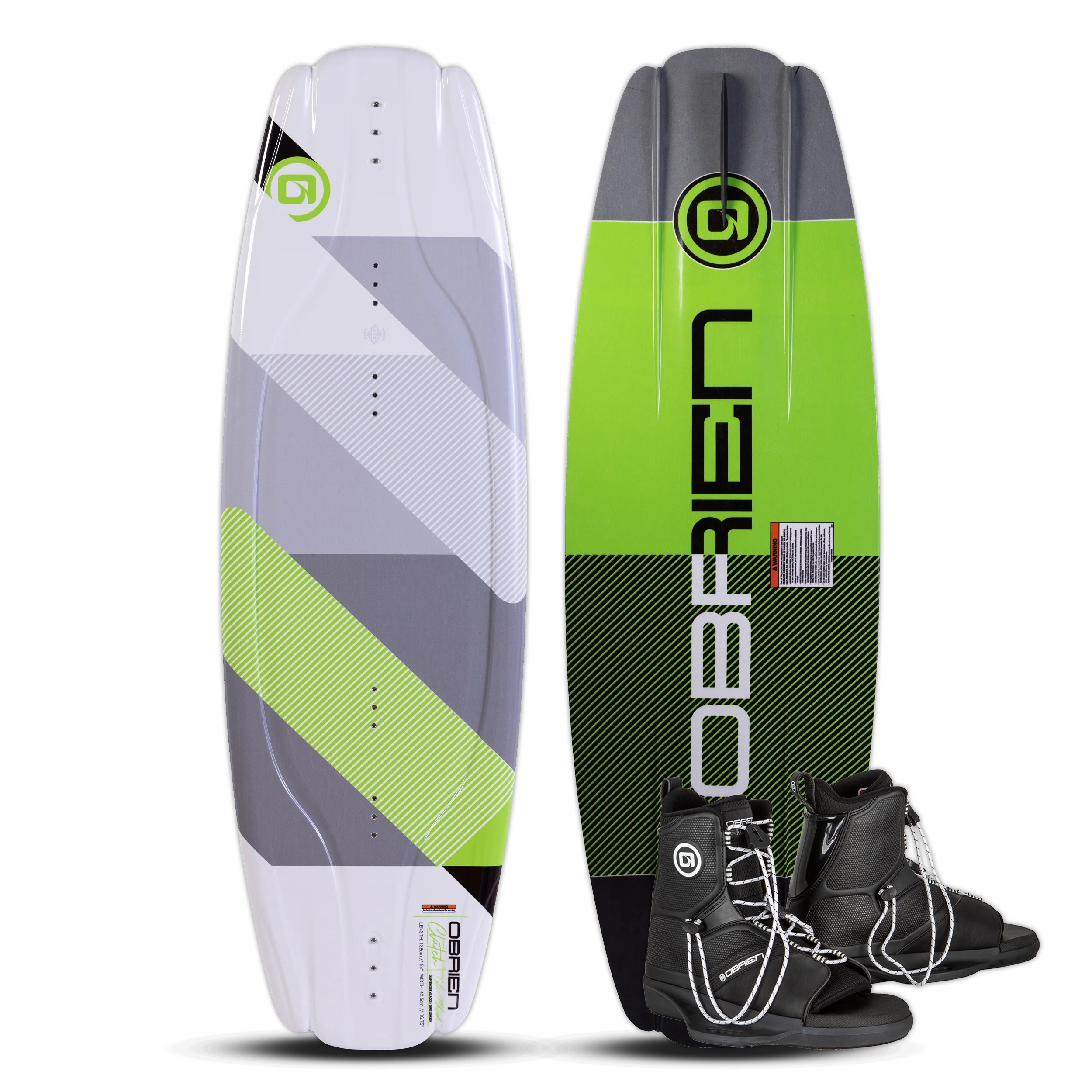 O'Brien Clutch Wakeboard w/ Access Binding Packages