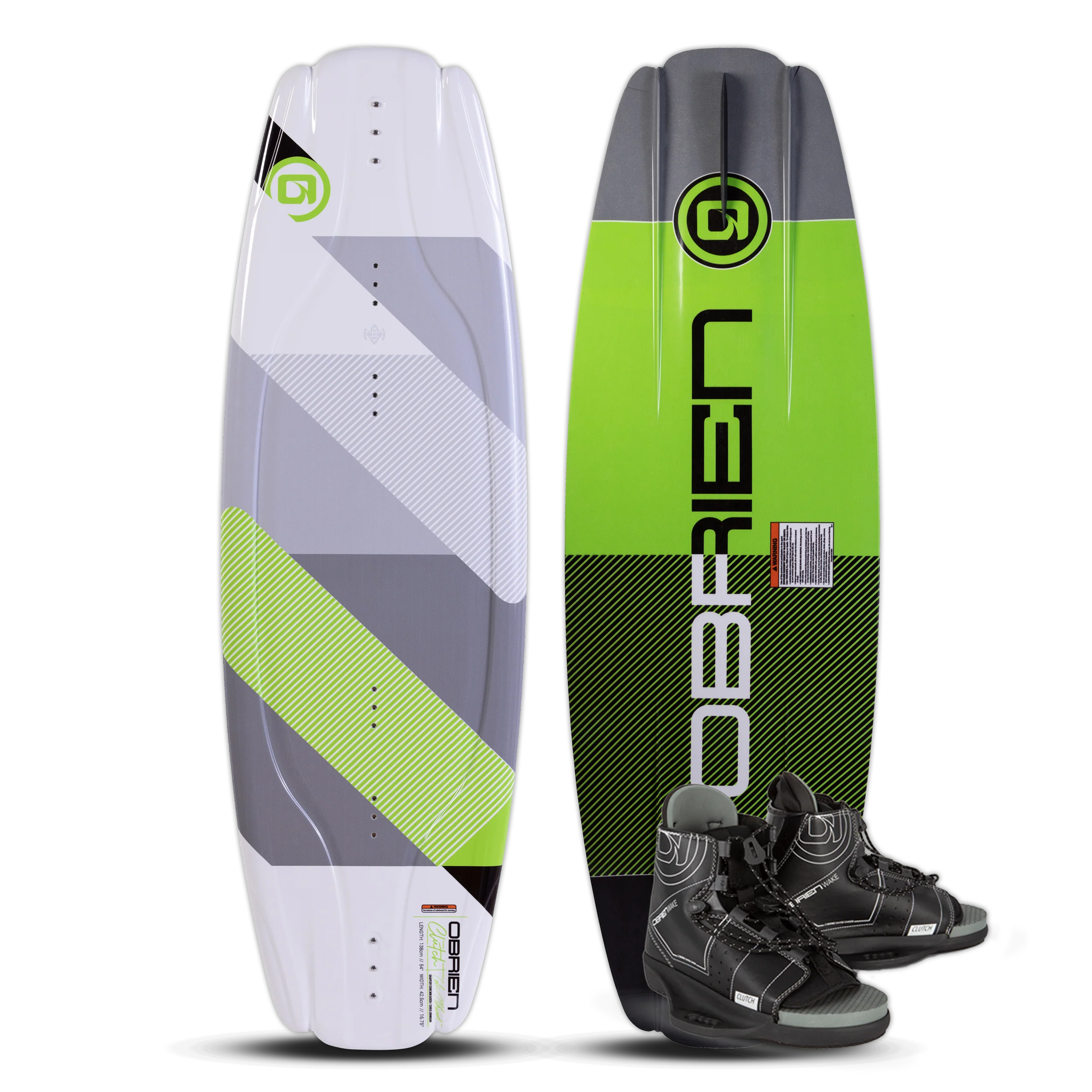 O'Brien Clutch Wakeboard w/ Clutch Binding Packages