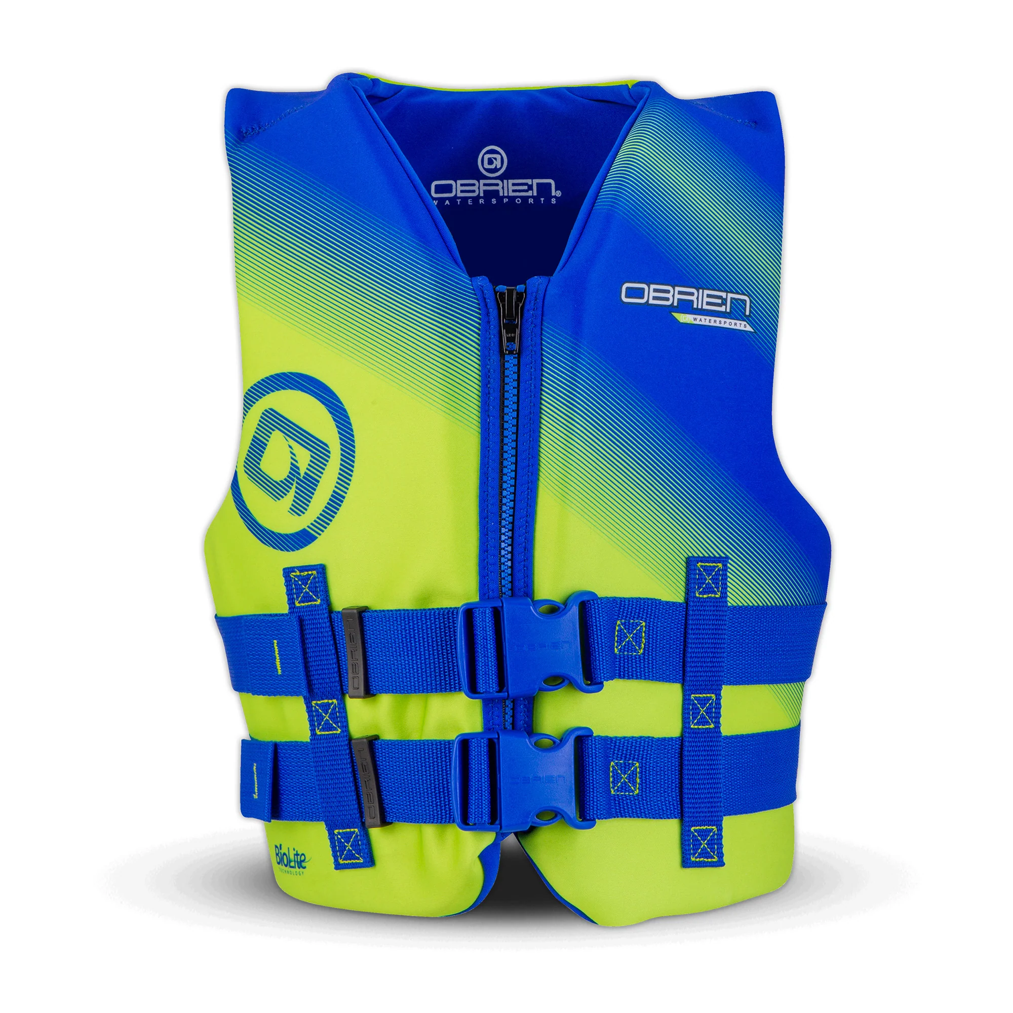 O'Brien Hinge Youth Life Jacket - Green