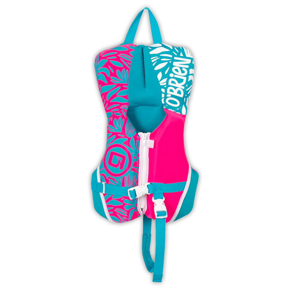 O'Brien Infant Life Jacket - Pink/Aqua