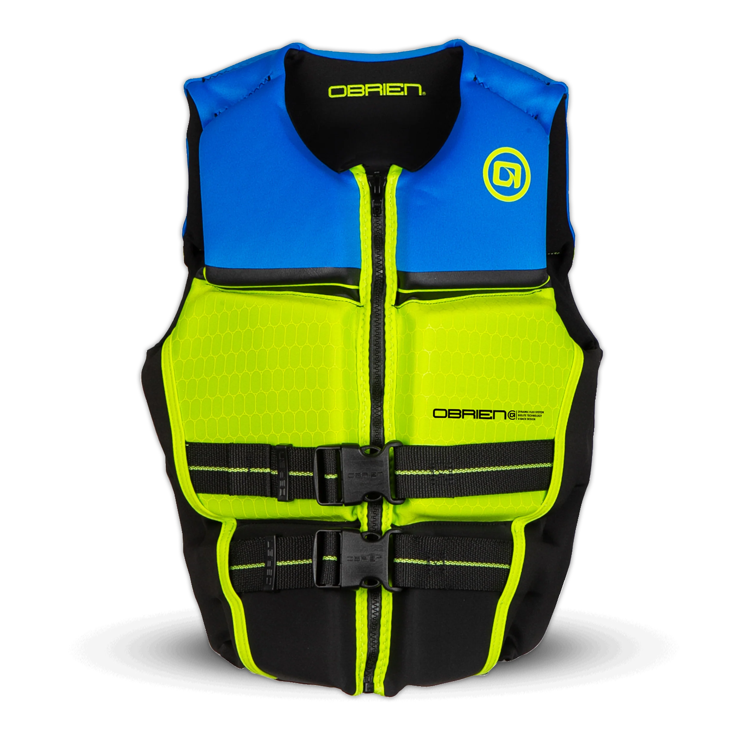 O'Brien Junior V-Back Life Jacket - Blue/Green
