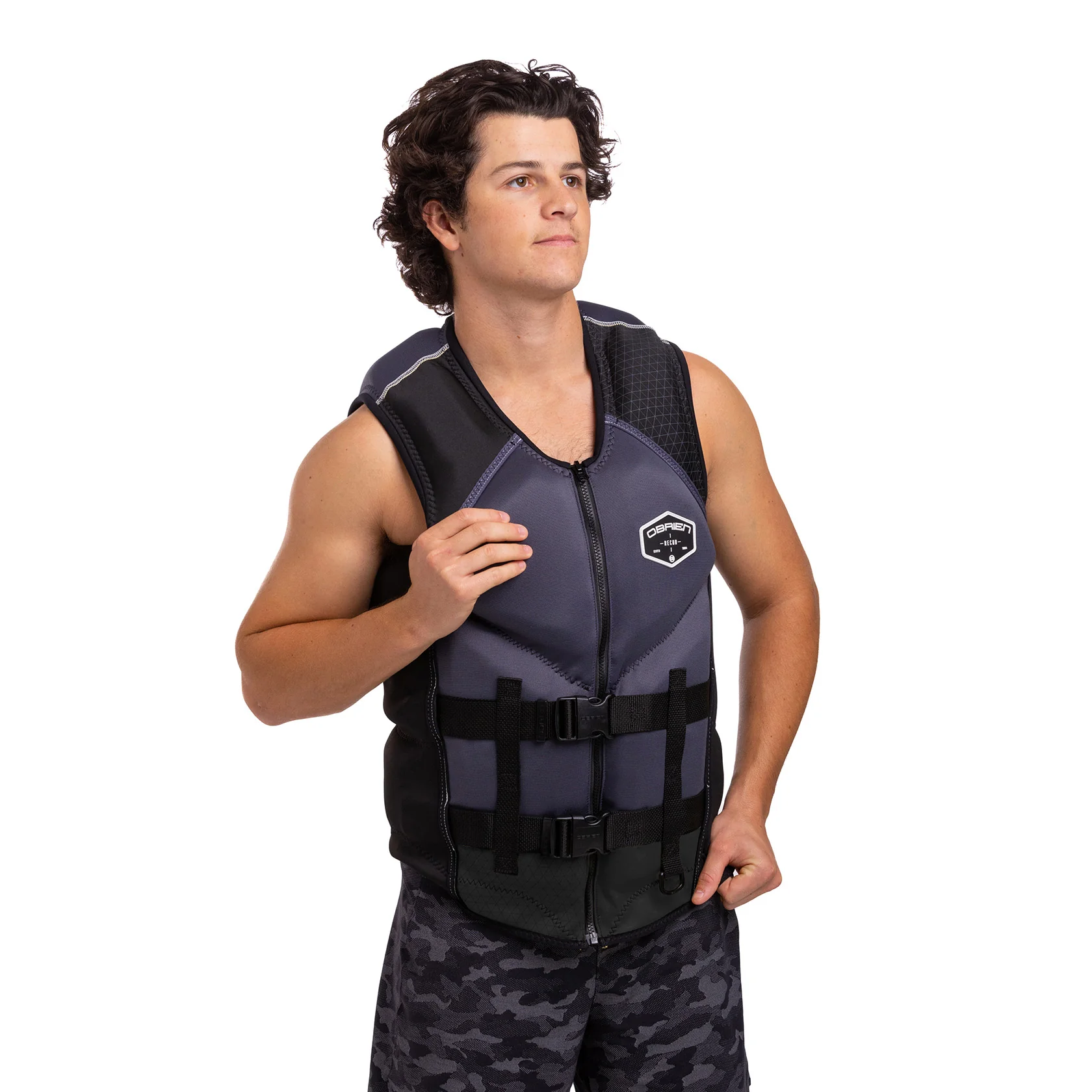 O'Brien Men's Recon Life Jacket - Black - Image 4