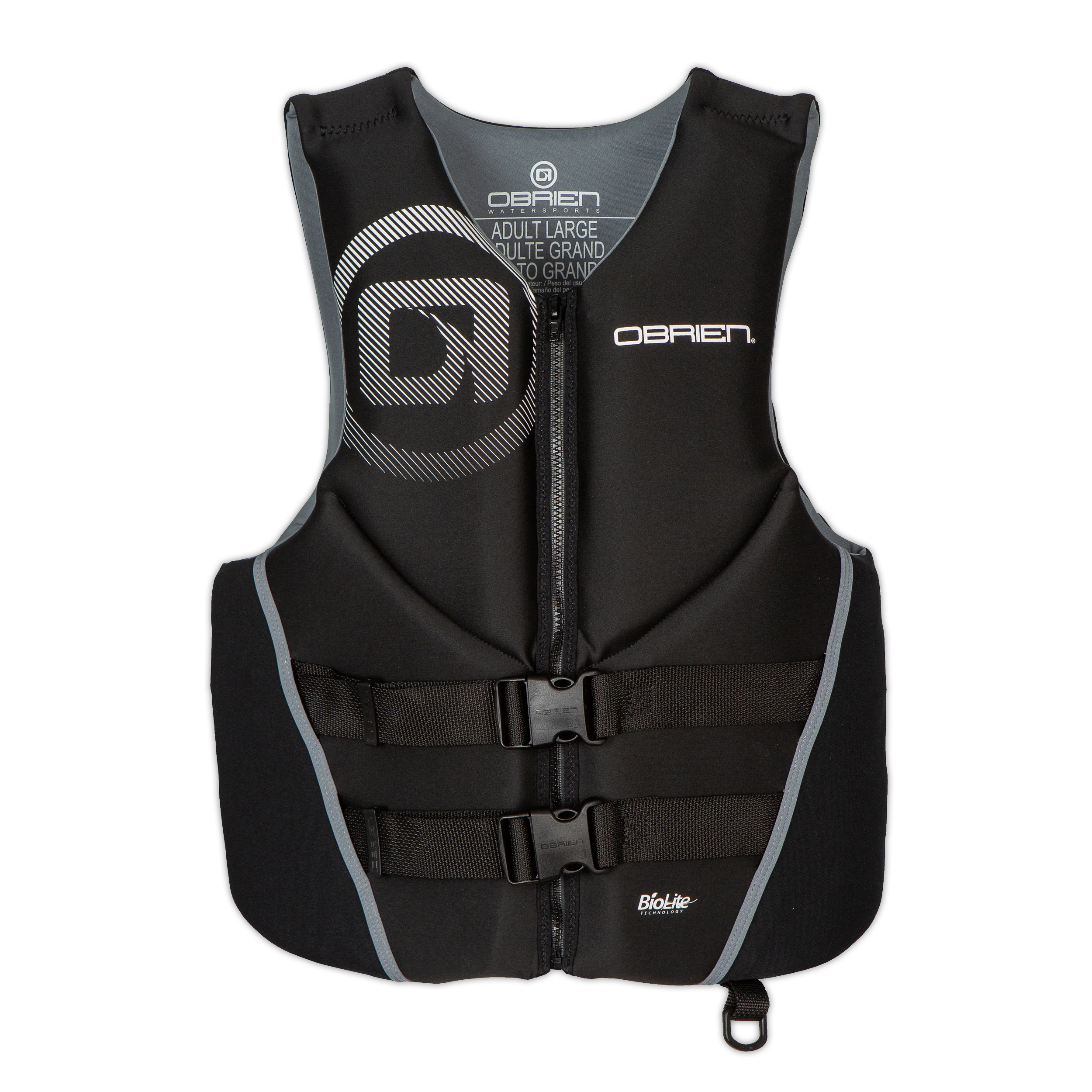 O'Brien Men's Traditional RS Life Jacket - Black