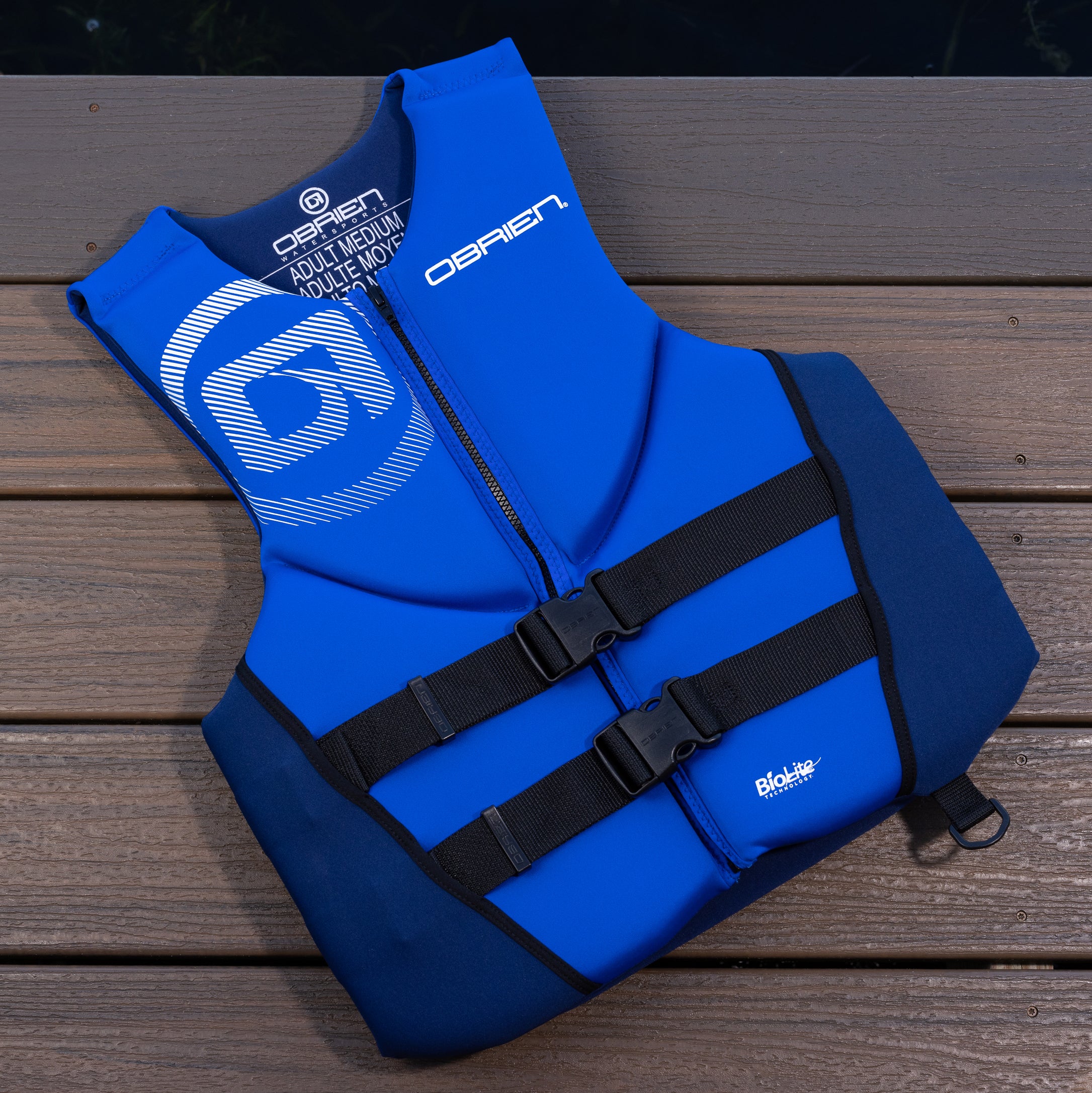 O'Brien Men's Traditional RS Life Jacket - Blue - Image 2