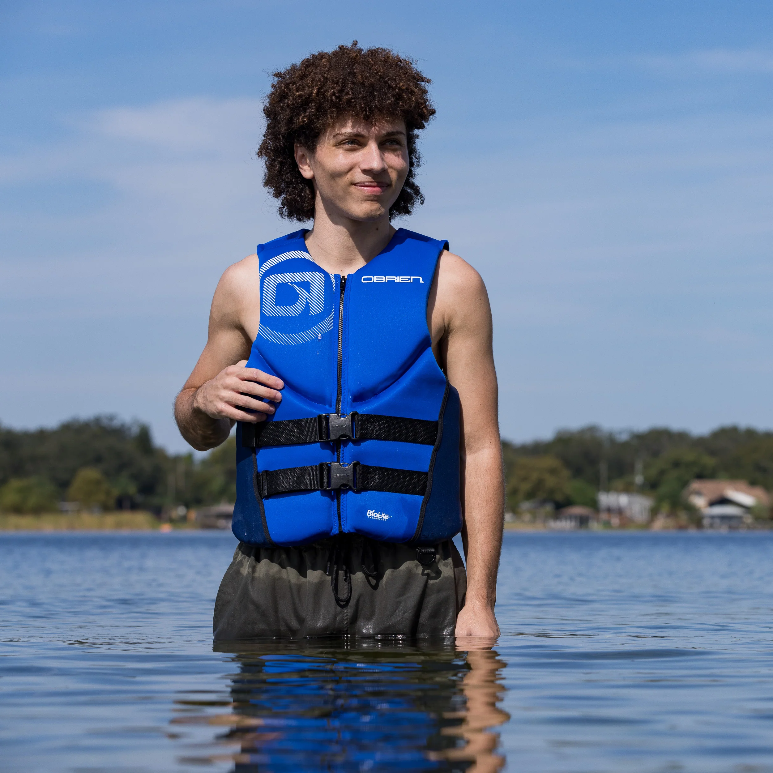 O'Brien Men's Traditional RS Life Jacket - Blue - Image 3
