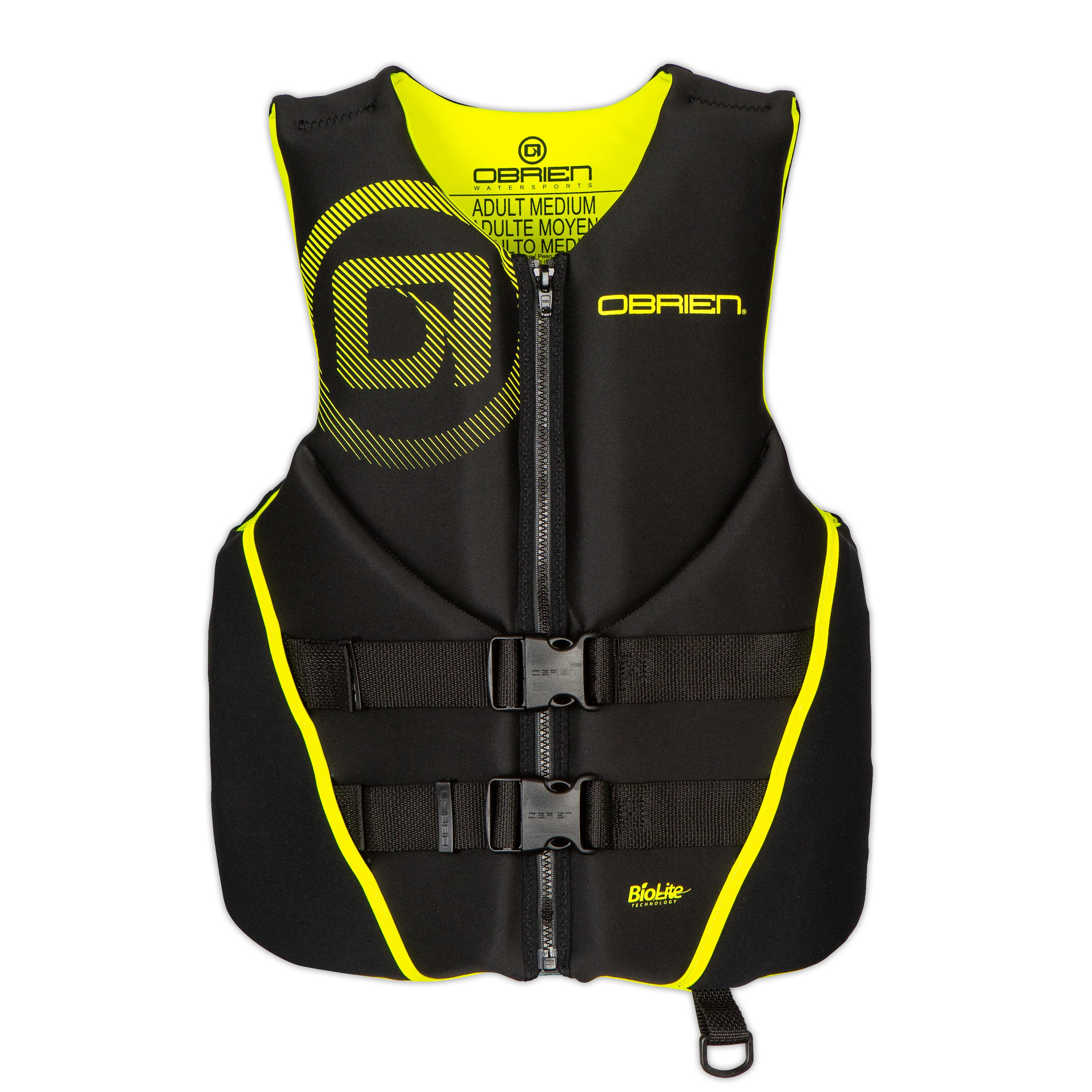 O'Brien Men's Traditional RS Life Jacket - Yellow