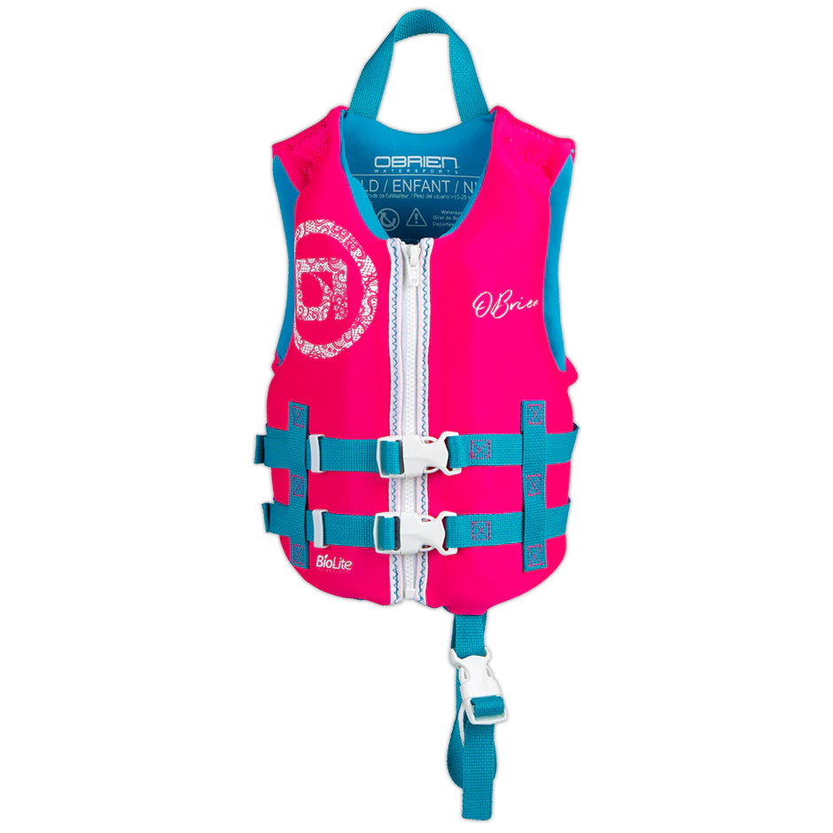 O'Brien Traditional Child Life Jacket - Pink (2020)